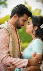 couple photoshoot vivah production